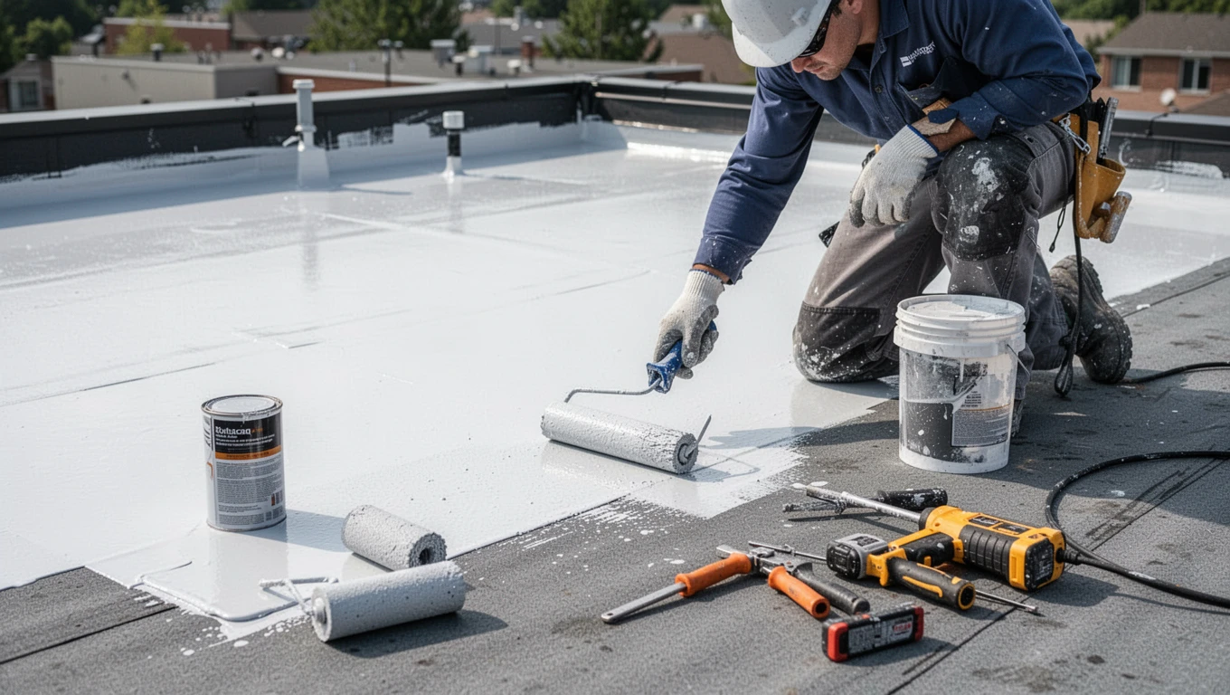 Flat Roof Coating