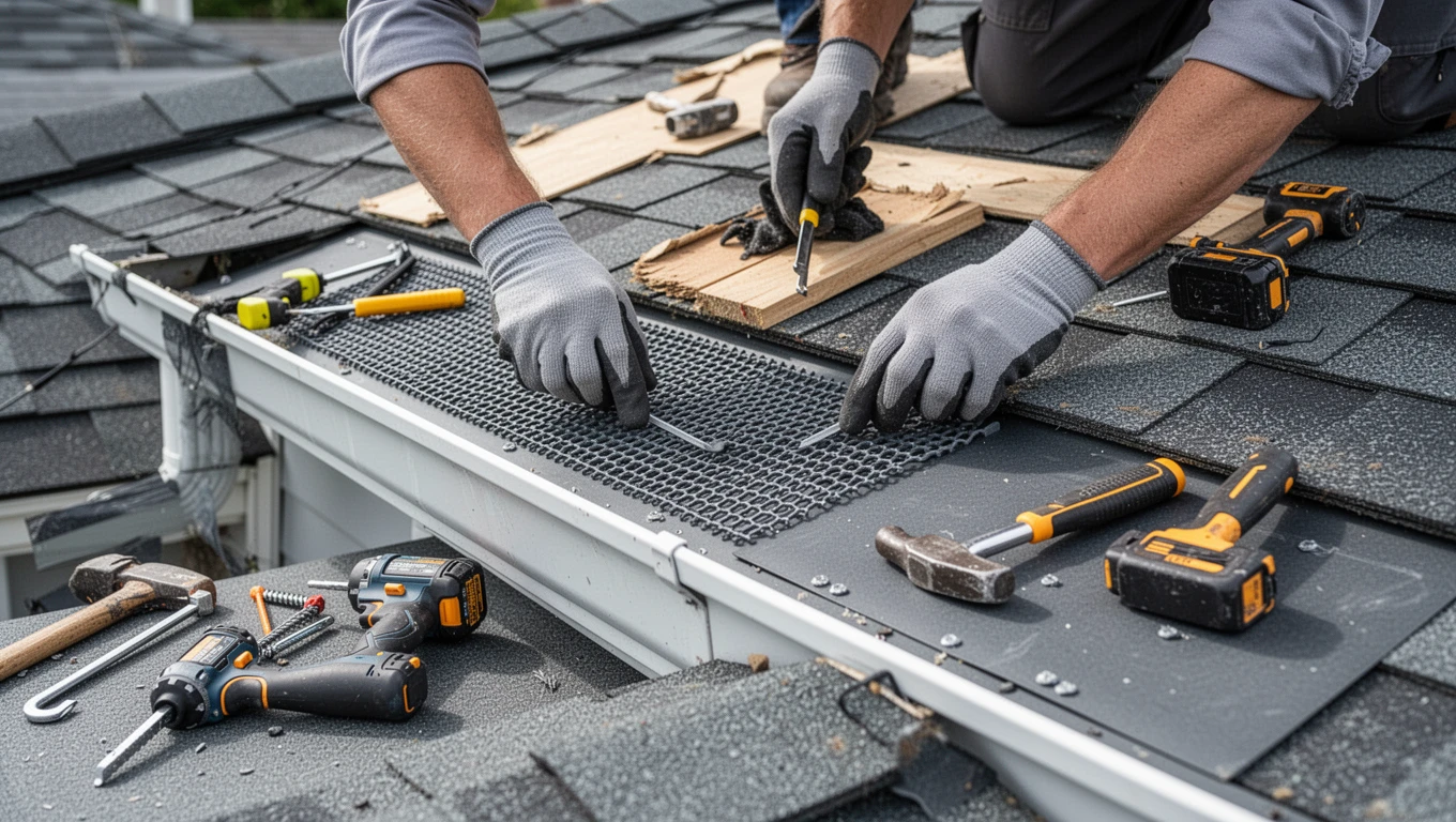 Gutter Guard Installation